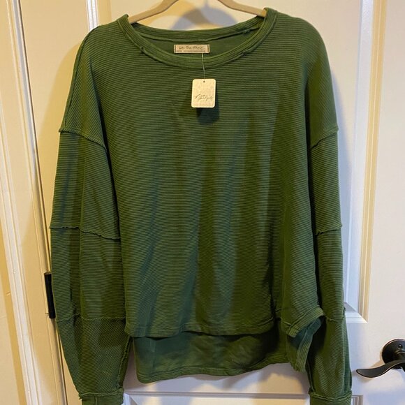 NWT Free People Oversized Shirt - Picture 4 of 9